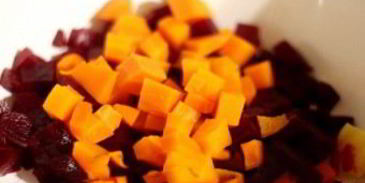 винегрет с фасолью