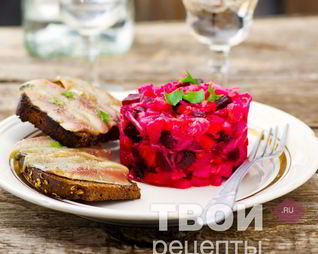 Винегрет с капустой