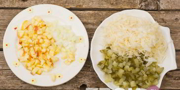 винегрет с капустой