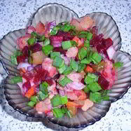 Рецепт Винегрета с малосольной селедкой