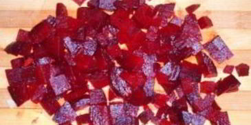 винегрет с малосольной селедкой