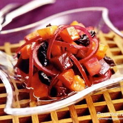 Винегрет с манго