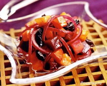 Винегрет с манго