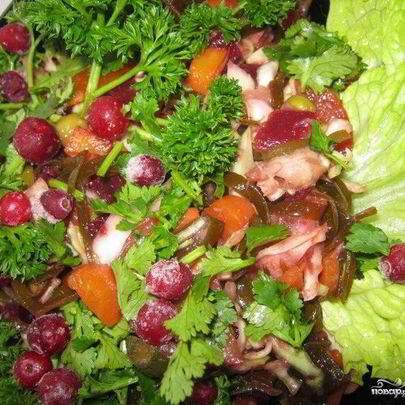 Винегрет с рыбой