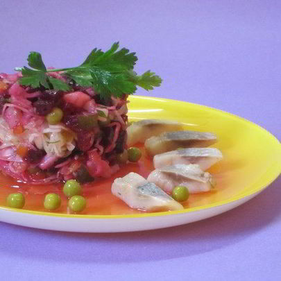 Винегрет с сельдью