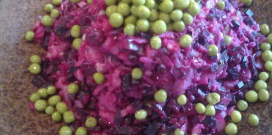 Рецепт винегрета со шпротами