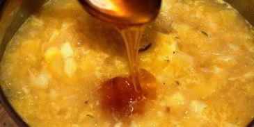 апельсиново-медовый соус с кориандром