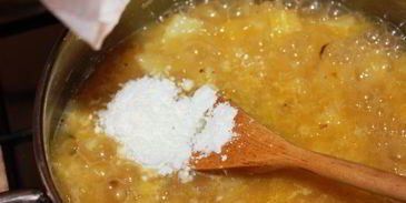 апельсиново-медовый соус с кориандром