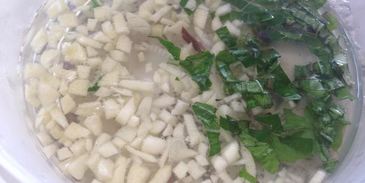 чесночно-базиликовый соус