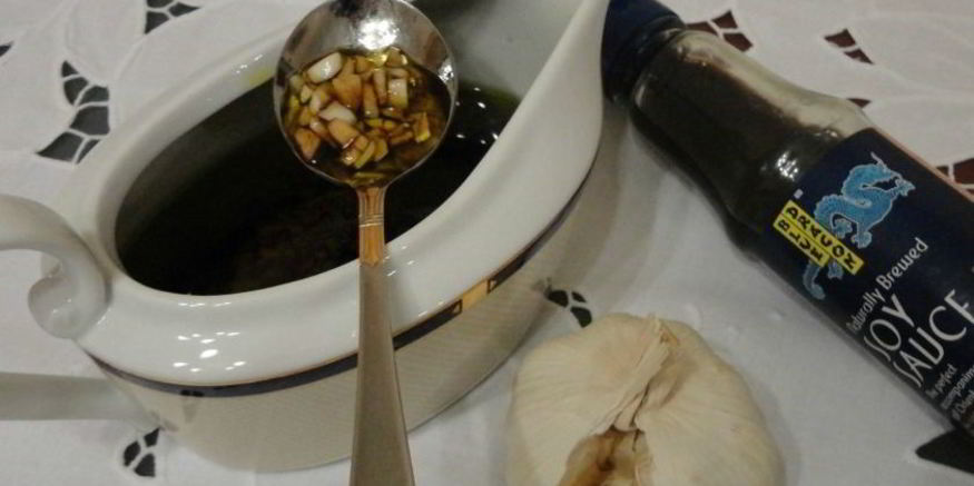 Рецепт чесночно-соевого соус