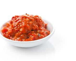 Дип из жареных перцев с имбирем