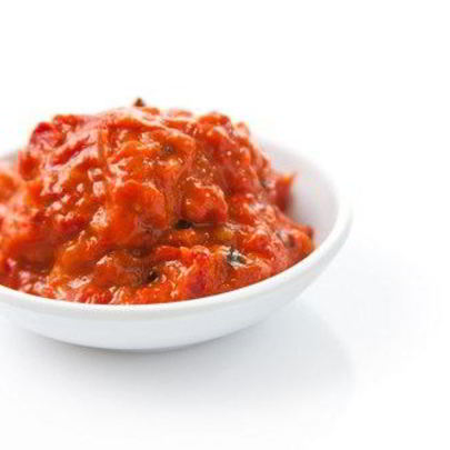 Дип из жареных перцев с имбирем