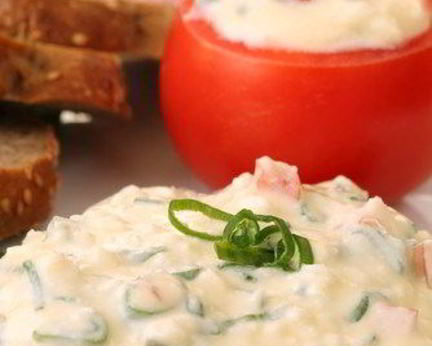 Апельсиновый майонез с шалотом