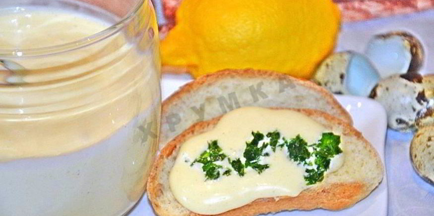 Рецепт домашнего майонеза на перепелиных яйцах