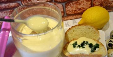 домашний майонез на перепелиных яйцах