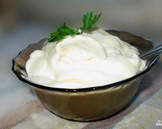 Домашний майонез низкокалорийный