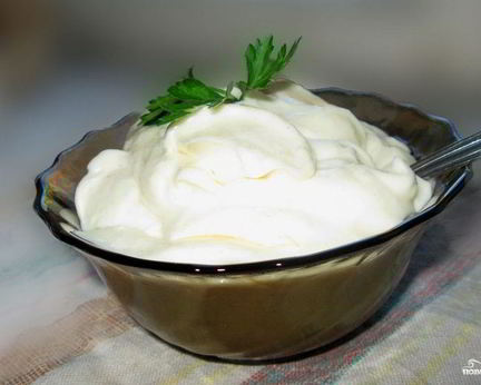 Домашний майонез низкокалорийный