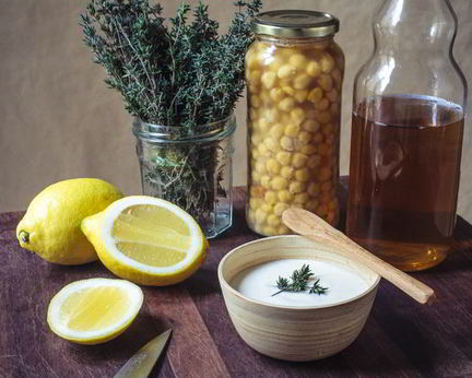 Домашний постный майонез