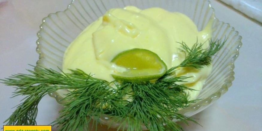 Рецепт майонеза без яиц