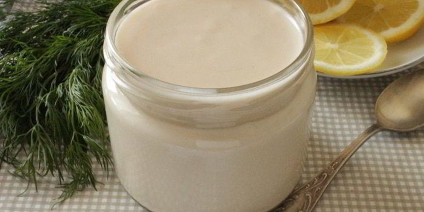 Рецепт постного майонеза из фасоли