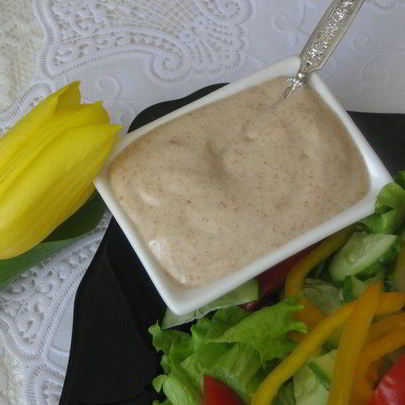 Постный майонез из льняной муки