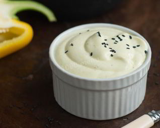 Вегетарианский майонез без яиц