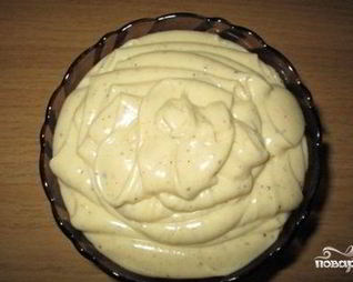 Вегетарианский майонез из сметаны