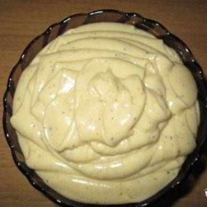 Вегетарианский майонез из сметаны