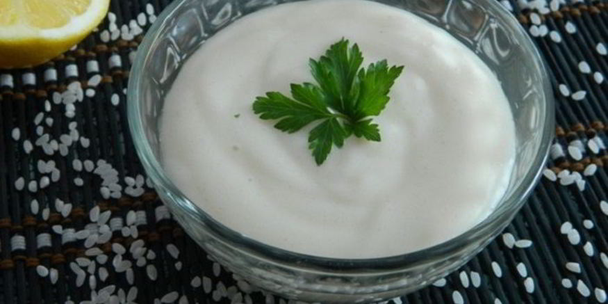 Рецепт вегетарианского рисового майонеза