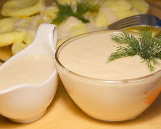 Вегетарианский соус Майонез из фасоли