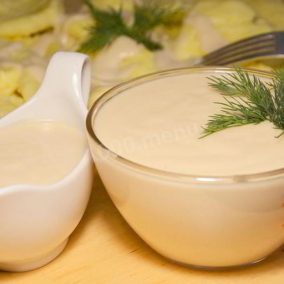 Вегетарианский соус Майонез из фасоли