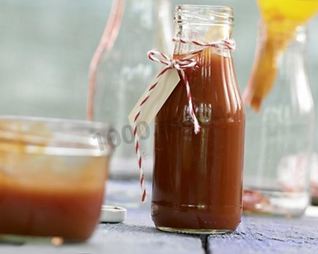 Домашний кетчуп с крахмалом на зиму