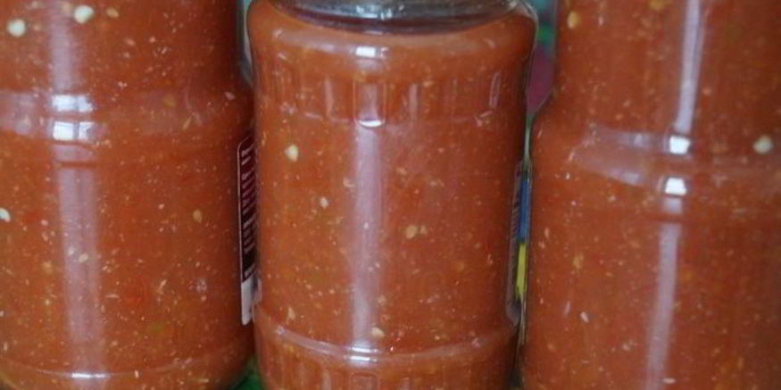 Рецепт кетчупа чесночного