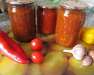 Кетчуп из болгарского перца на зиму