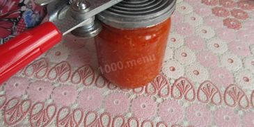 кетчуп из болгарского перца на зиму