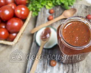 Кетчуп из помидоров и алычи на зиму