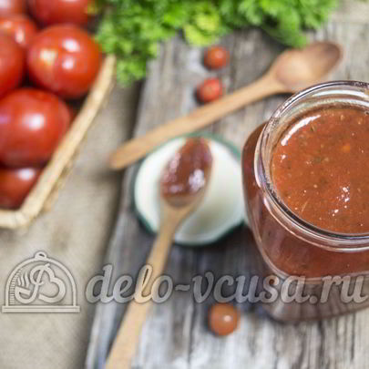 Кетчуп из помидоров и алычи на зиму