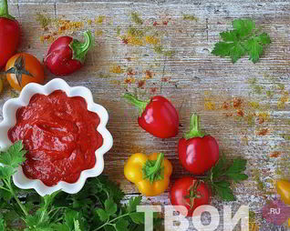 Кетчуп из томатной пасты