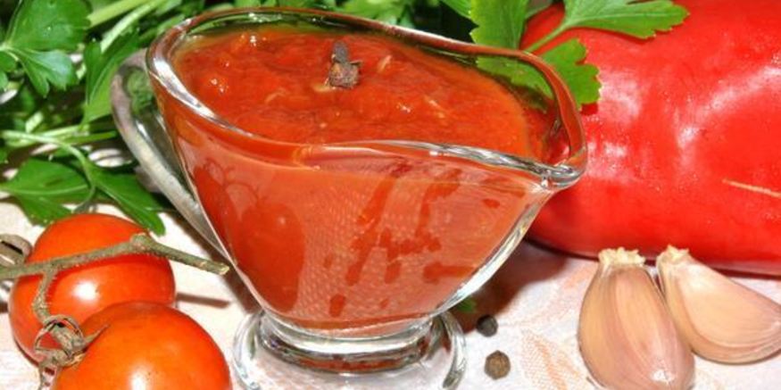Рецепт кетчупа по-домашнему с дымком