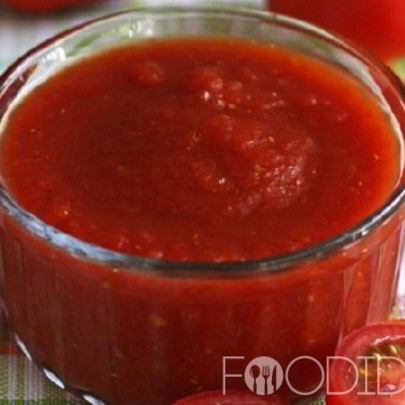 Кетчуп с крахмалом на зиму