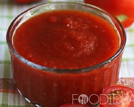 Кетчуп с крахмалом на зиму