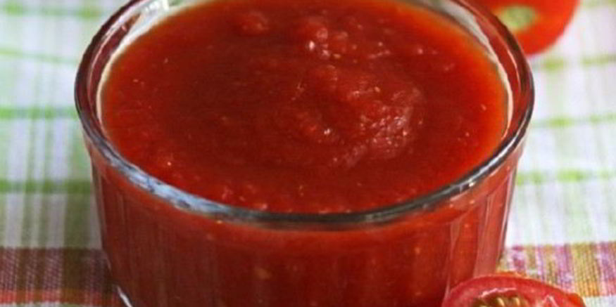Рецепт кетчупа с крахмалом на зиму