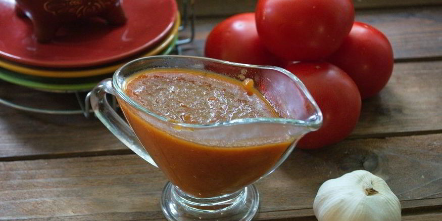 Рецепт кетчупа с луком на зиму