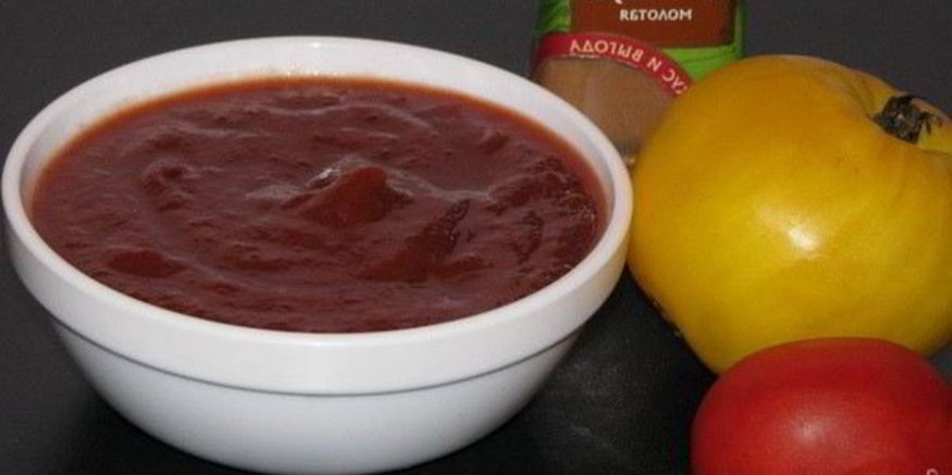 Рецепт кетчупа со сливами и яблоками