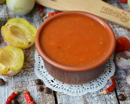 Кетчуп со сливами