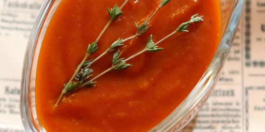 Рецепт острого кетчупа с тимьяном