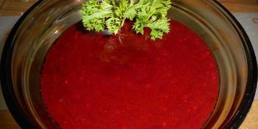 малиновый соус к мясу