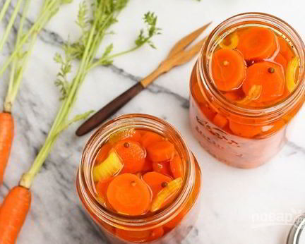 Быстрый маринад для моркови