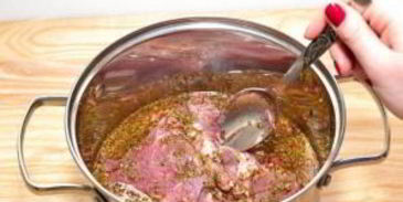 быстрый маринад для свинины