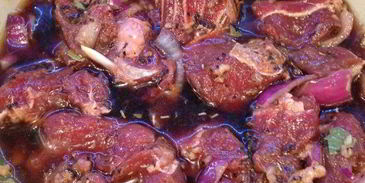 душистый маринад для говядины